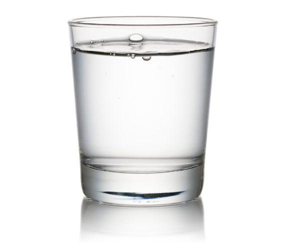 vaso de agua